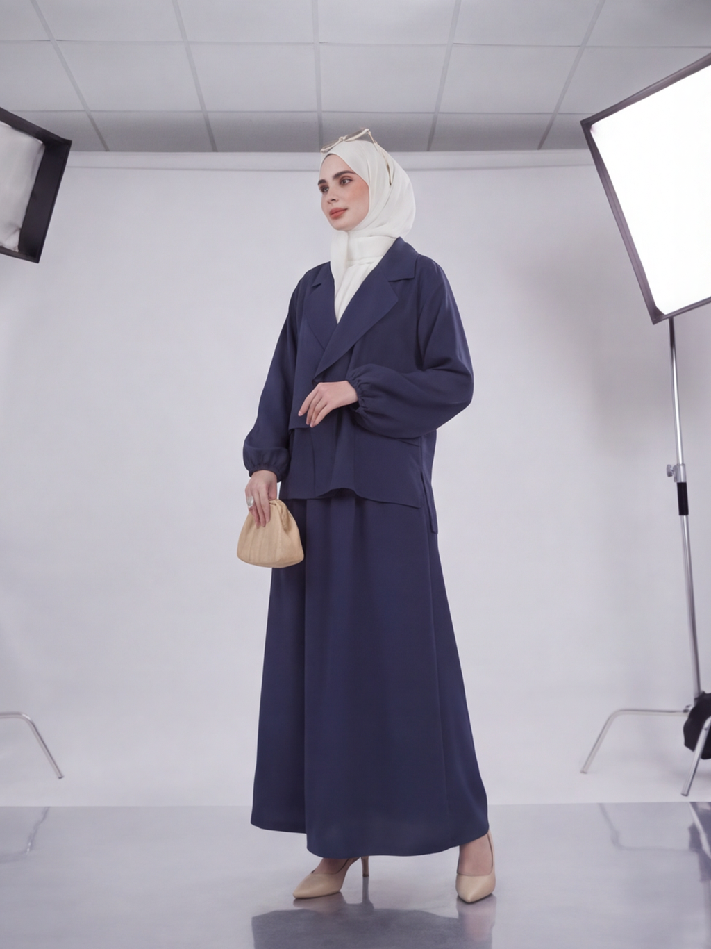 طقم "مودرن كلاسيك" (ازرق)