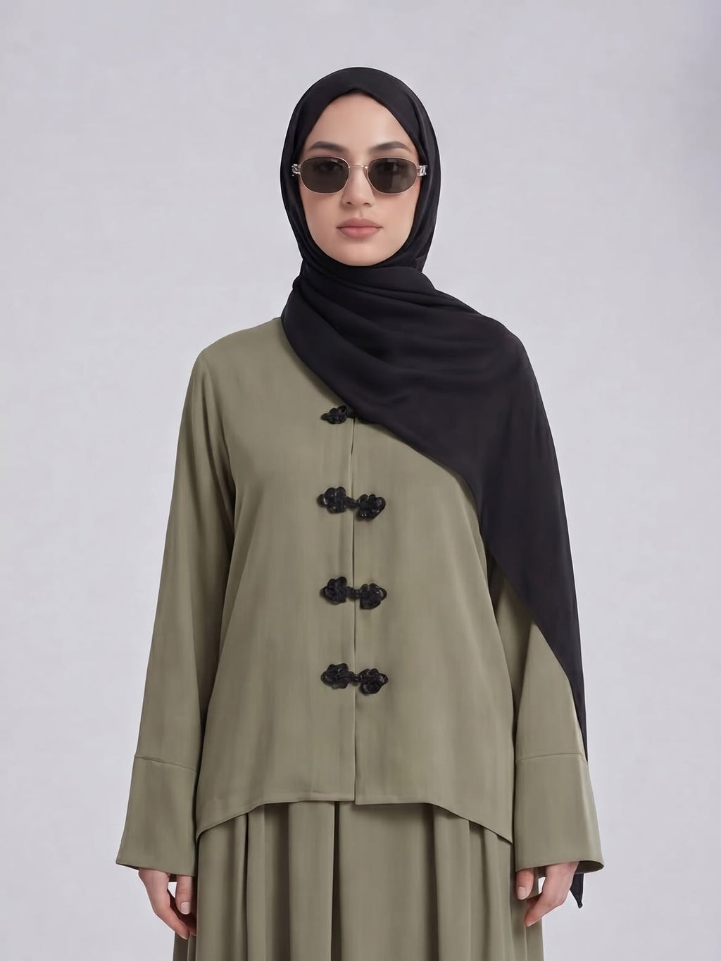 طقم السلطانة ( زيتي فاتح )