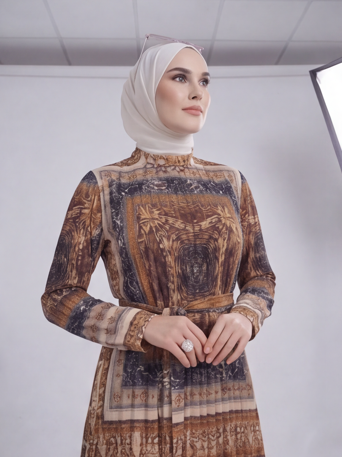 فستان أزور (اصفر)