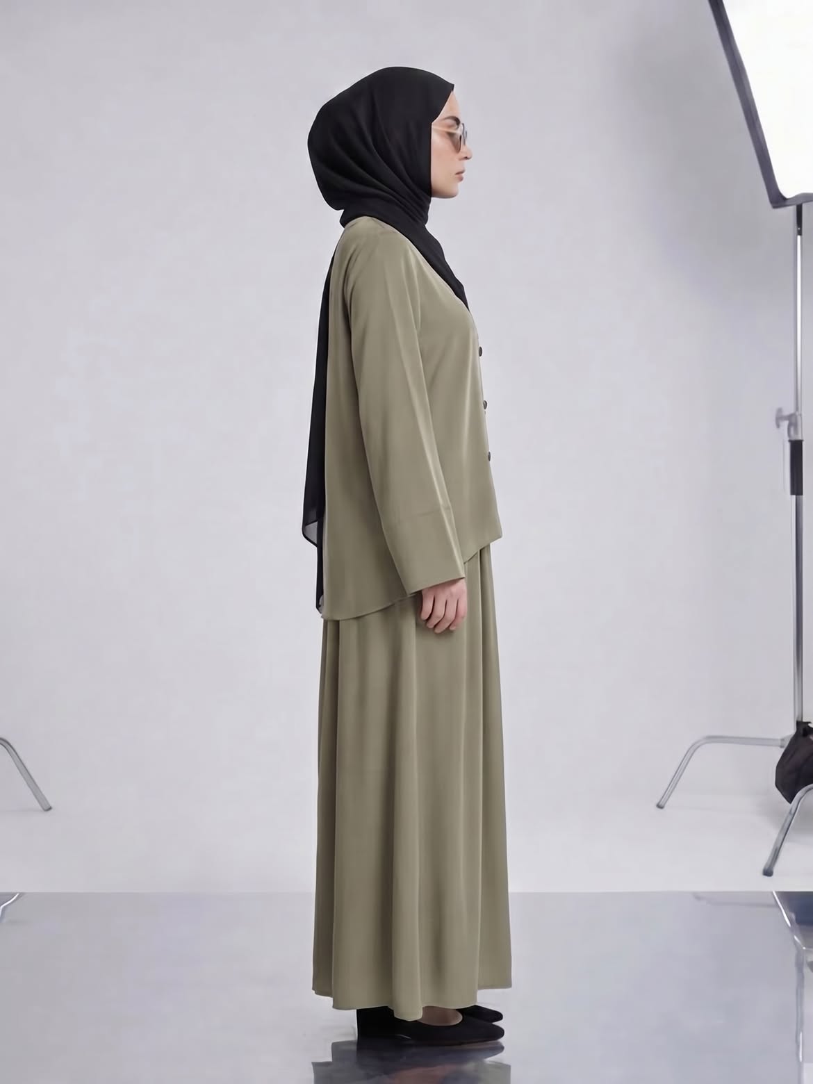 طقم السلطانة ( زيتي فاتح )