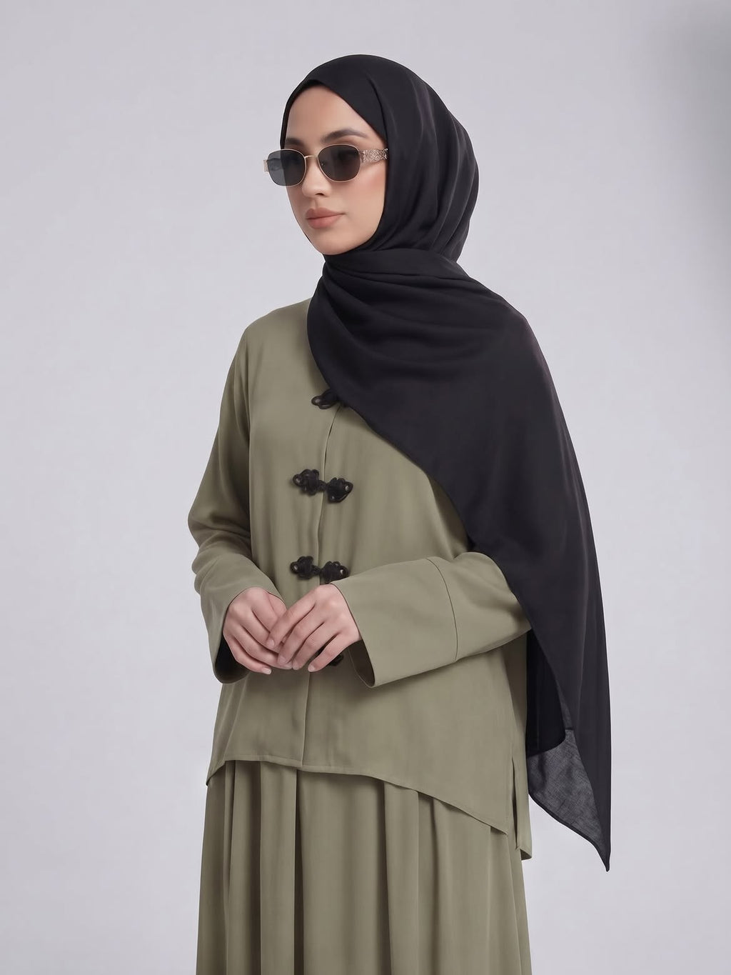 طقم السلطانة ( زيتي فاتح )