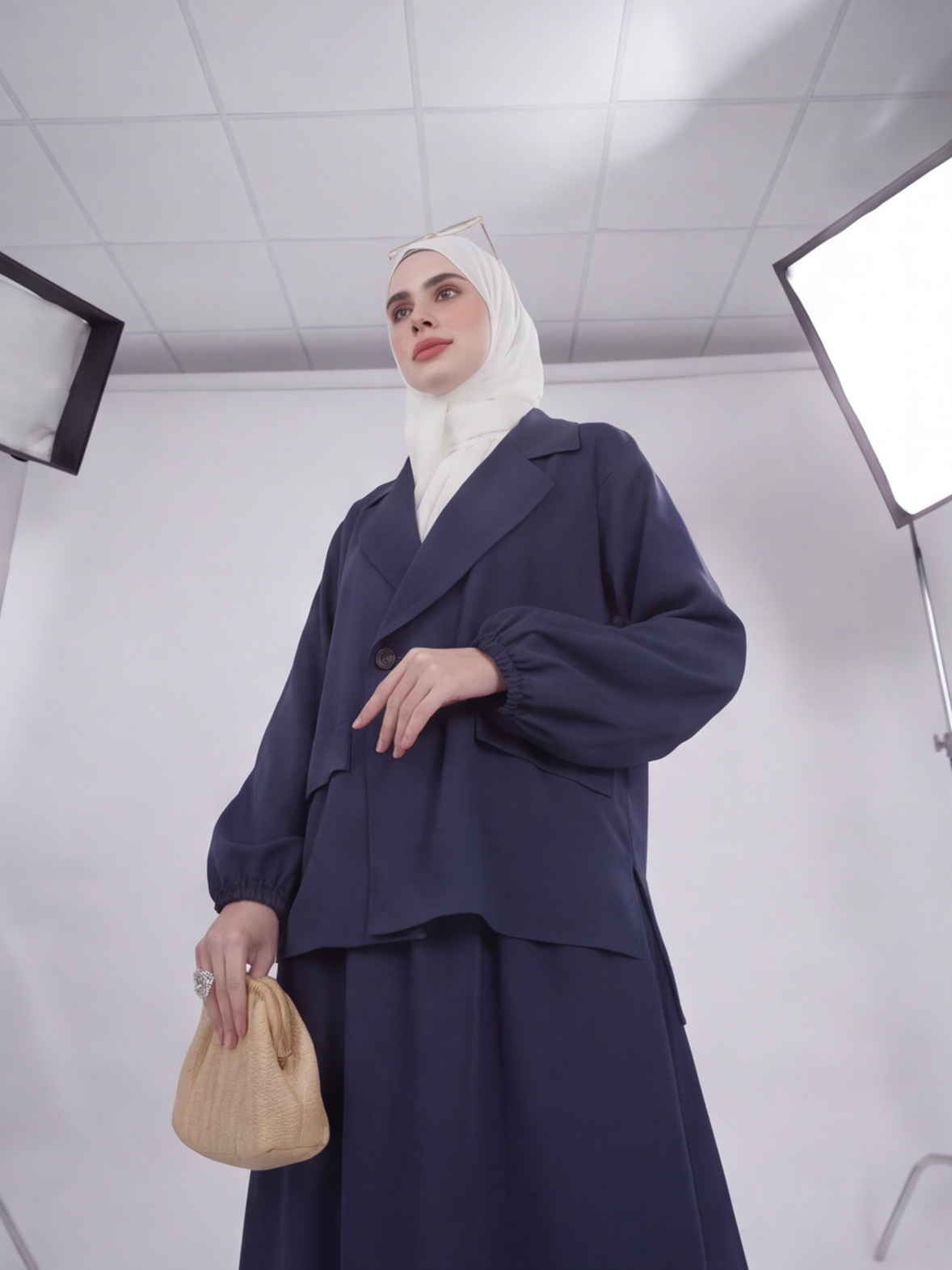 طقم "مودرن كلاسيك" (ازرق)