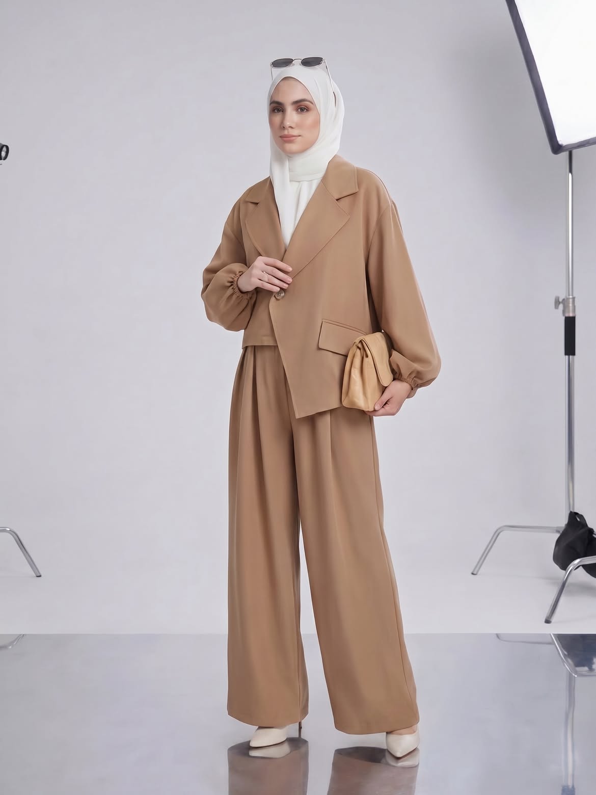 طقم "مودرن كلاسيك" (بيج)