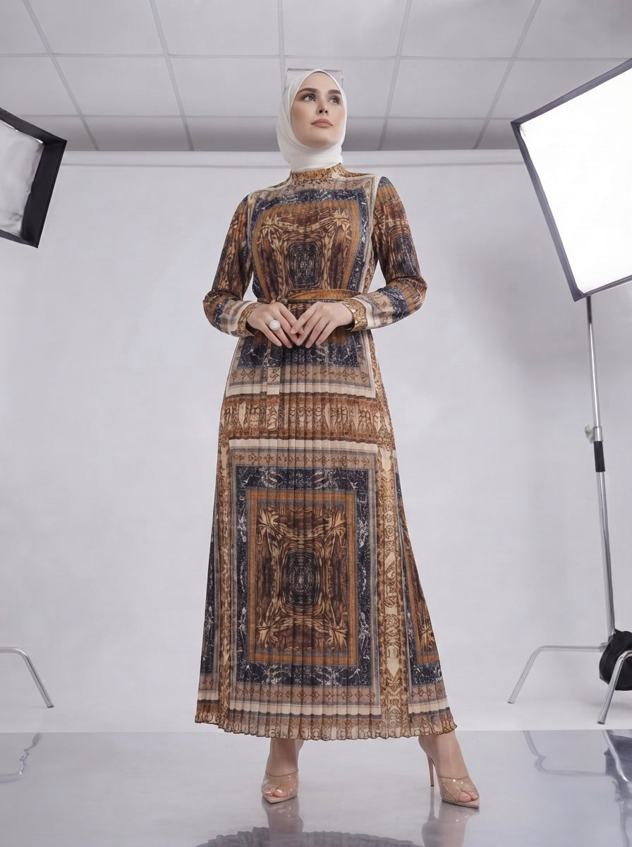 فستان أزور (اصفر)