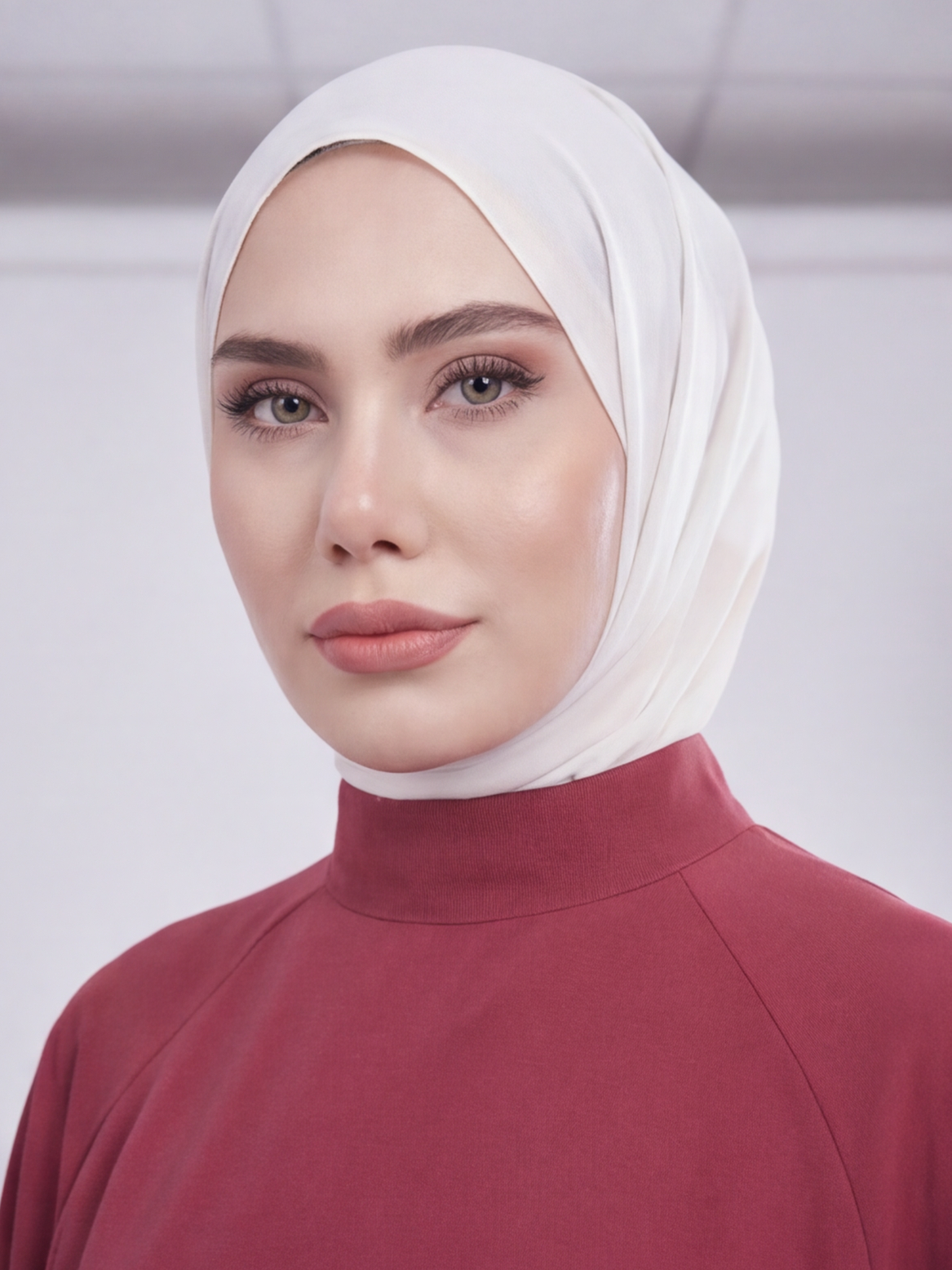 طقم الاناقة (عنابي فاتح )