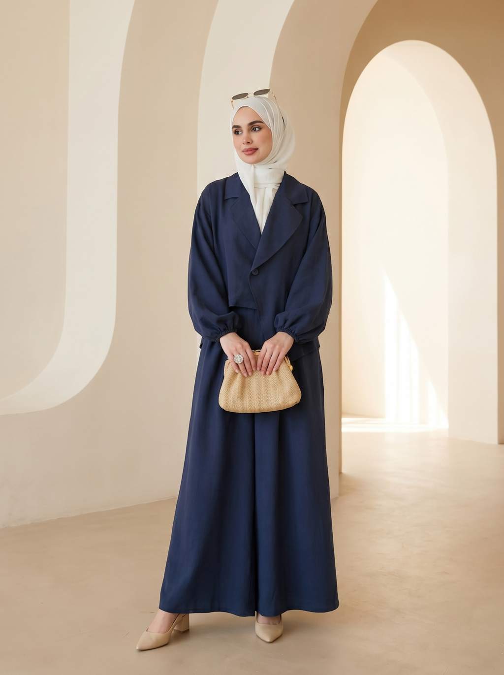 طقم "مودرن كلاسيك" (ازرق)