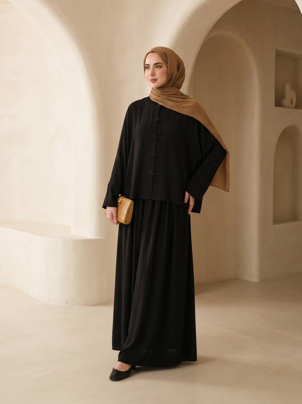 طقم السلطانة ( اسود )