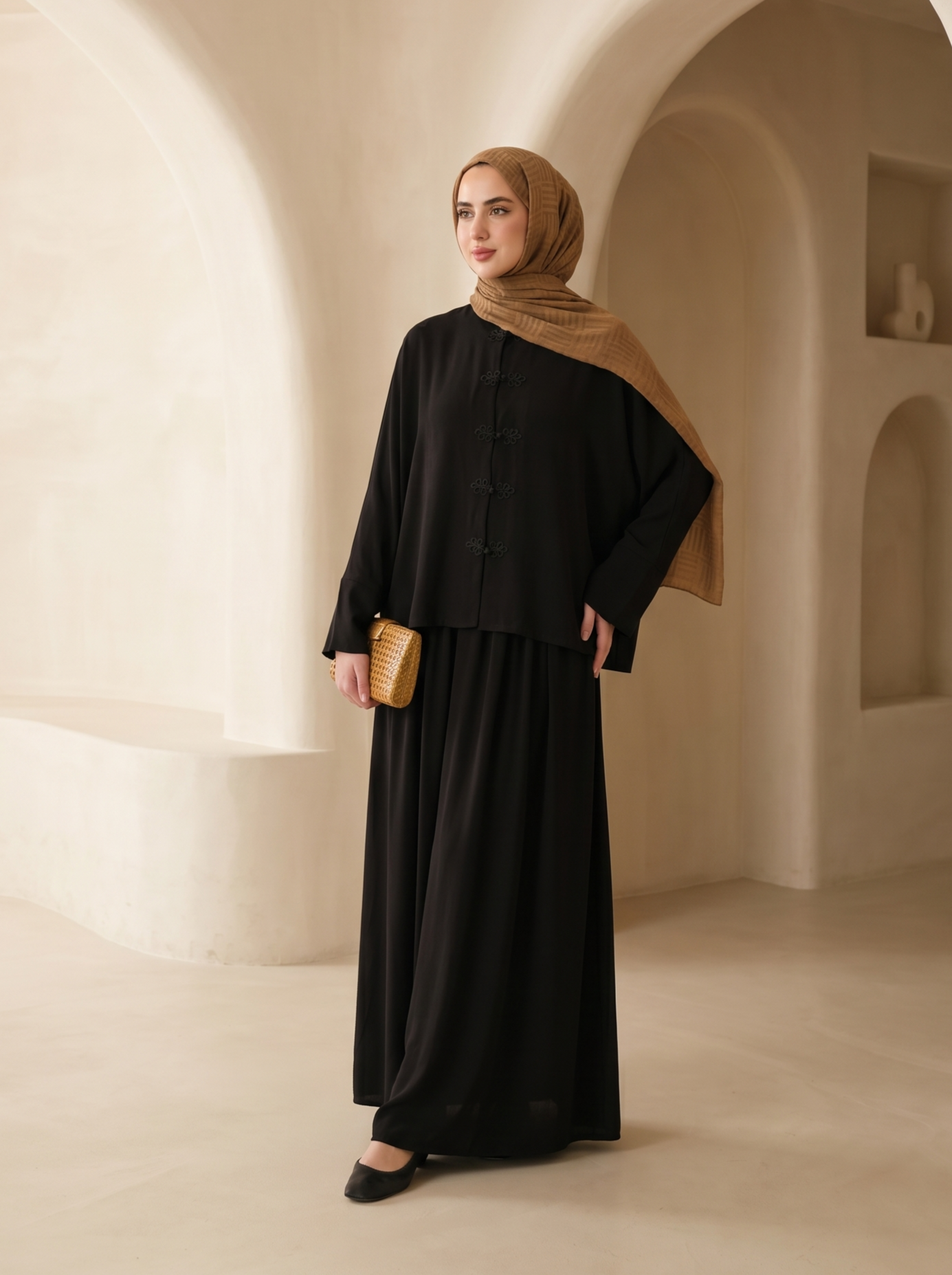 طقم السلطانة ( اسود )